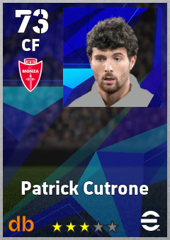 Patrick Cutrone eFootball player card