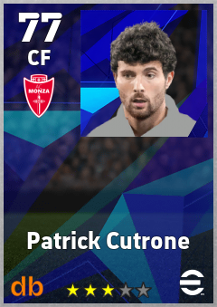Patrick Cutrone eFootball player card