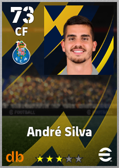 André Silva — CF, OVR 73, MAX 73