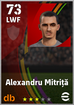 Alexandru Mitriță eFootball player card