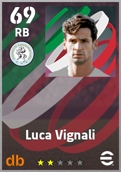 Luca Vignali — RB, OVR 69, MAX 69