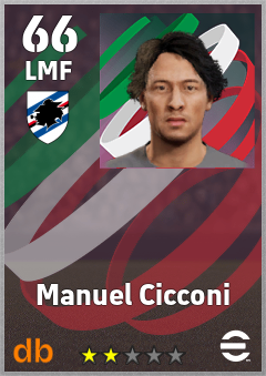 Manuel Cicconi — LMF, OVR 66, MAX 66