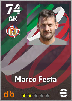Marco Festa — GK, OVR 74, MAX 74