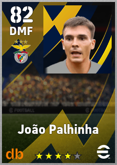 João Palhinha — DMF, OVR 82, MAX 82