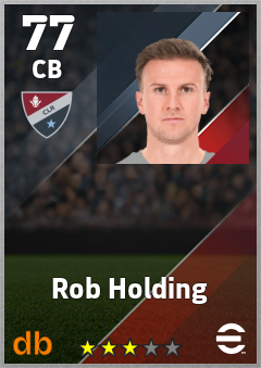 Rob Holding — CB, OVR 77, MAX 77