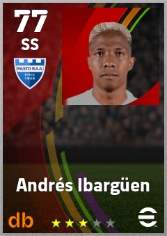 Andrés Ibargüen — SS, OVR 77, MAX 77