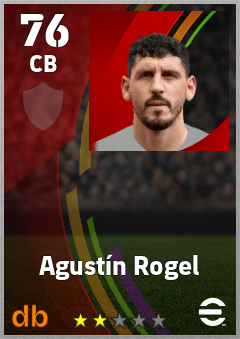 Agustín Rogel — CB, OVR 76, MAX 76