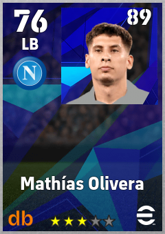 Mathías Olivera eFootball player card