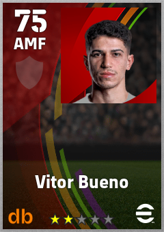 Vitor Bueno eFootball player card