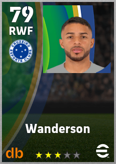 Wanderson — RWF, OVR 79, MAX 79