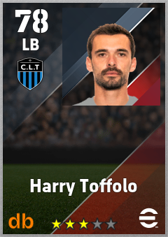 Harry Toffolo — LB, OVR 78, MAX 78