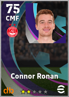 Connor Ronan eFootball player card