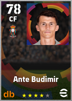 Ante Budimir eFootball player card