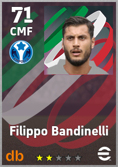 Filippo Bandinelli — CMF, OVR 71, MAX 71