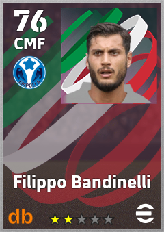 Filippo Bandinelli eFootball player card