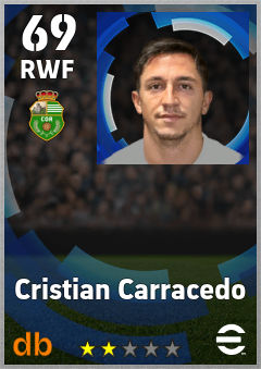 Cristian Carracedo — RWF, OVR 69, MAX 69