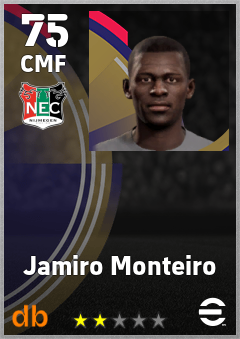 Jamiro Monteiro eFootball player card