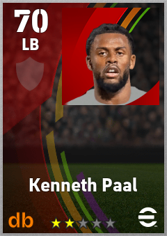 Kenneth Paal eFootball player card