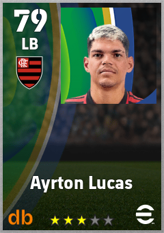 Ayrton Lucas — LB, OVR 79, MAX 79
