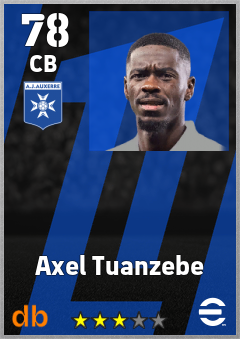 Axel Tuanzebe eFootball player card