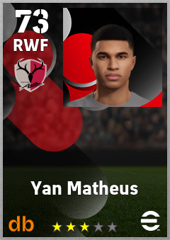 Yan Matheus eFootball player card