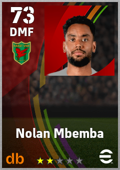 Nolan Mbemba — DMF, OVR 73, MAX 73
