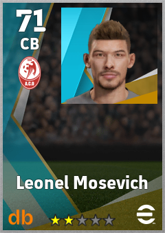 Leonel Mosevich eFootball player card