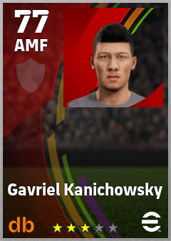 Gavriel Kanichowsky — AMF, OVR 77, MAX 77