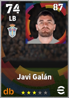 Javi Galán eFootball player card