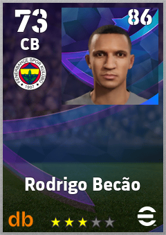 Rodrigo Becão eFootball player card