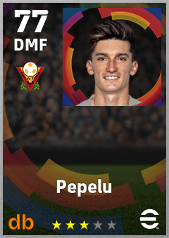 Pepelu eFootball player card