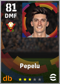 Pepelu eFootball player card