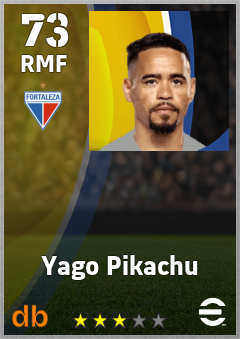 Yago Pikachu eFootball player card