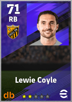 Lewie Coyle eFootball player card