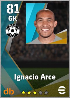 Ignacio Arce eFootball player card