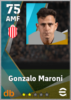 Gonzalo Maroni eFootball player card