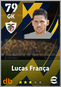 Lucas França — GK, OVR 79, MAX 79