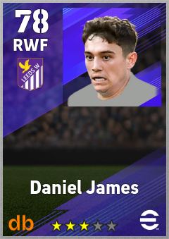 Daniel James eFootball player card