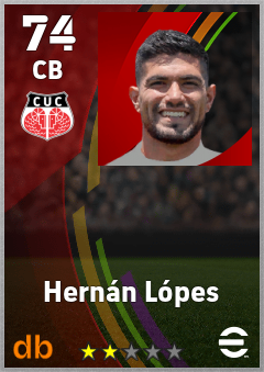 Hernán Lópes eFootball player card