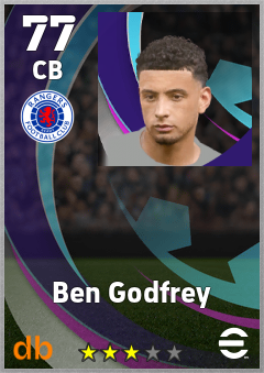Ben Godfrey eFootball player card