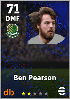 Ben Pearson eFootball player card