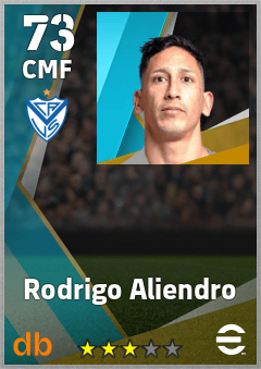 Rodrigo Aliendro eFootball player card