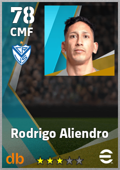 Rodrigo Aliendro — CMF, OVR 78, MAX 78