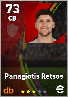 Panagiotis Retsos eFootball player card