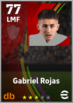 Gabriel Rojas eFootball player card