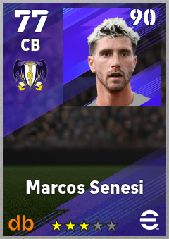 Marcos Senesi eFootball player card