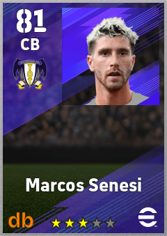 Marcos Senesi eFootball player card