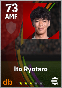 Ito Ryotaro eFootball player card