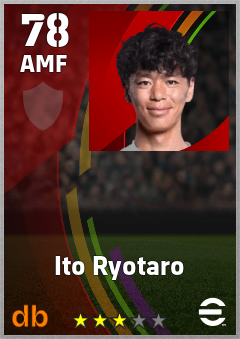 Ito Ryotaro eFootball player card