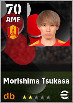 Morishima Tsukasa eFootball player card